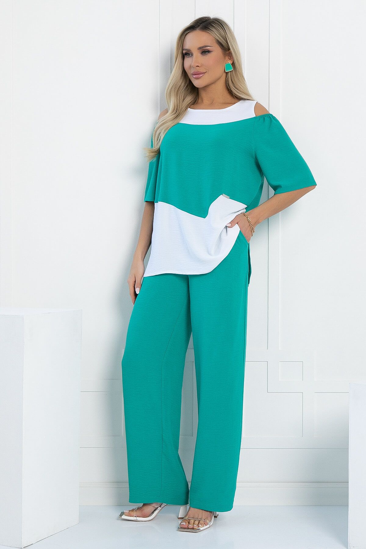 Костюм Аурика (зеленый) К13029-8М