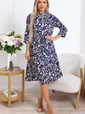 Платье Одиссея (сине-белый) П15881-45М
