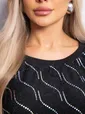Костюм с юбкой Совершенство форм (черный) К14836-10М