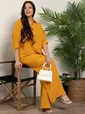 Костюм брючный Амира (горчица) К15590-27М