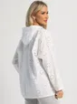 Пыльник Зикки (белый/кружево) Б15978-4М