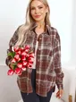 Рубашка Вивиан (коричневая) Б15486-45М