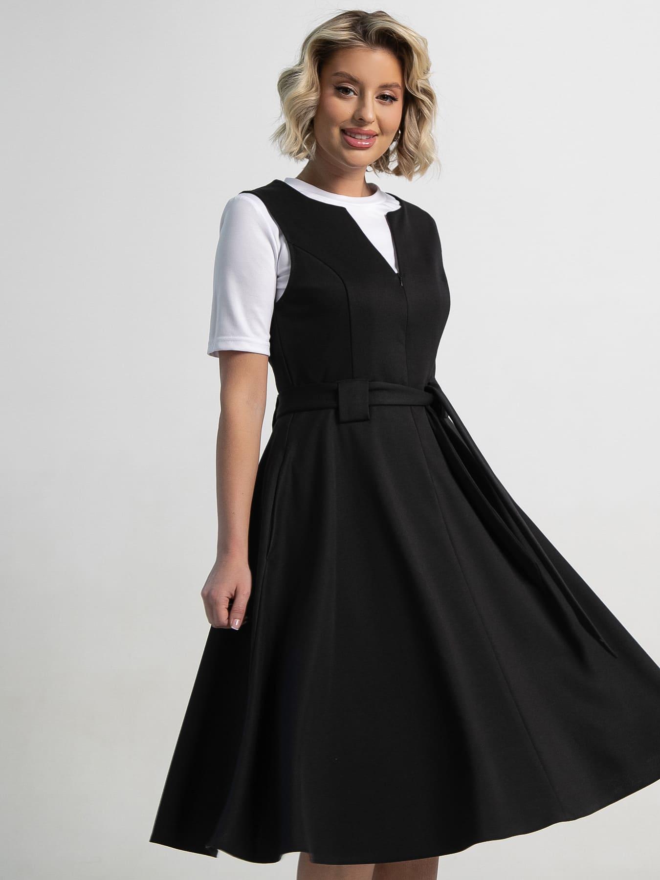 Платье Эрика (черное) П15203-53М