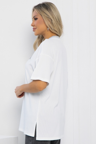 Футболка Ника (белая) Б12940-7М Футболка Ника (белая) Б12940-7М