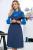 Платье "Новый день" (блю) П5439 Платье "Новый день" (блю) П5439