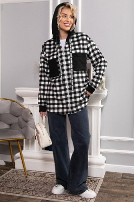 Рубашка Больше чем стиль (серая) Б14660-50М