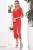 Платье Мадонна (красное) П10336 Платье Мадонна (красное) П10336