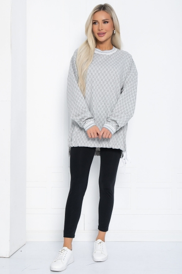 Свитшот Мания (серый) Б12369-1