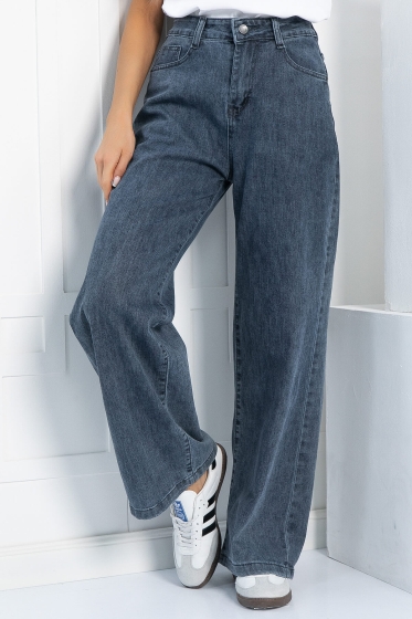 Джинсы Фабиан (мокрый асфальт) Б12868-4М