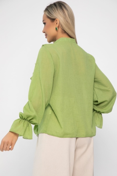 Блуза Розалинда (зеленое яблоко) Б13686-5М