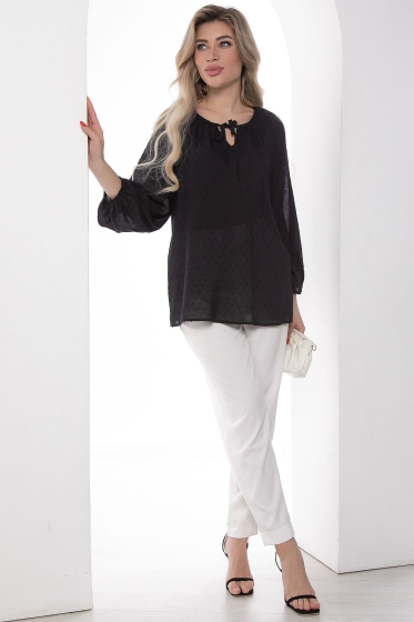 Блуза "Кантри" (черная) Б8962