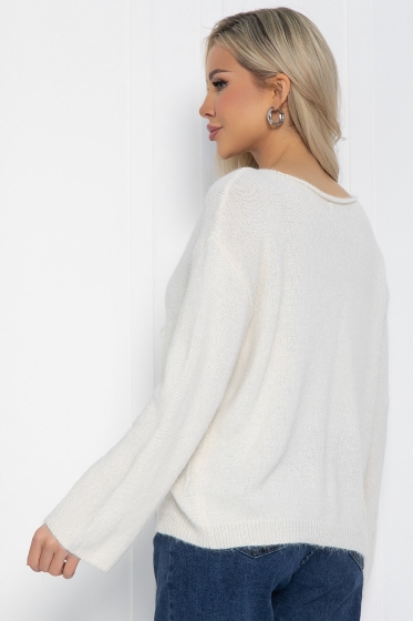 Джемпер Евангелина (экрю) Б12607-5 Джемпер Евангелина (экрю) Б12607-5