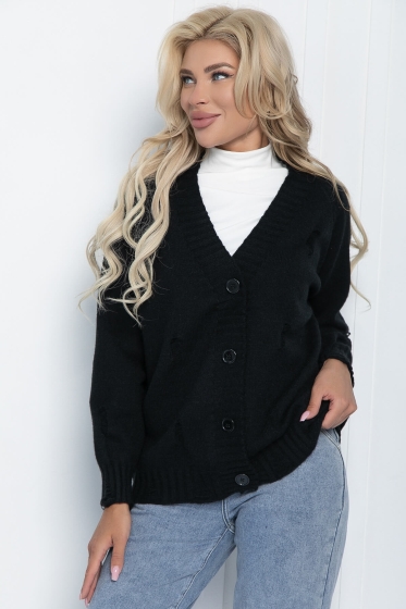 Кардиган Ирма (черный) Б11104